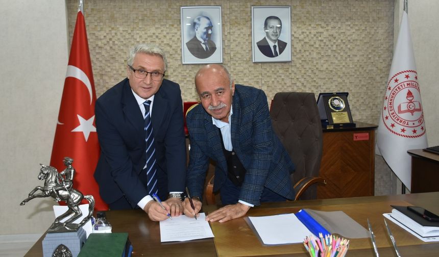 Milli Eğitim Müdürlüğü ile Yazarlar Birliği’nden Anlamlı Protokol