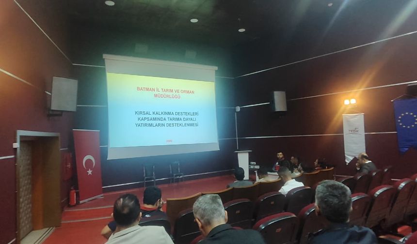 Batman’da Yatırımcılar İçin Yeni Fırsatlar Masaya Yatırıldı