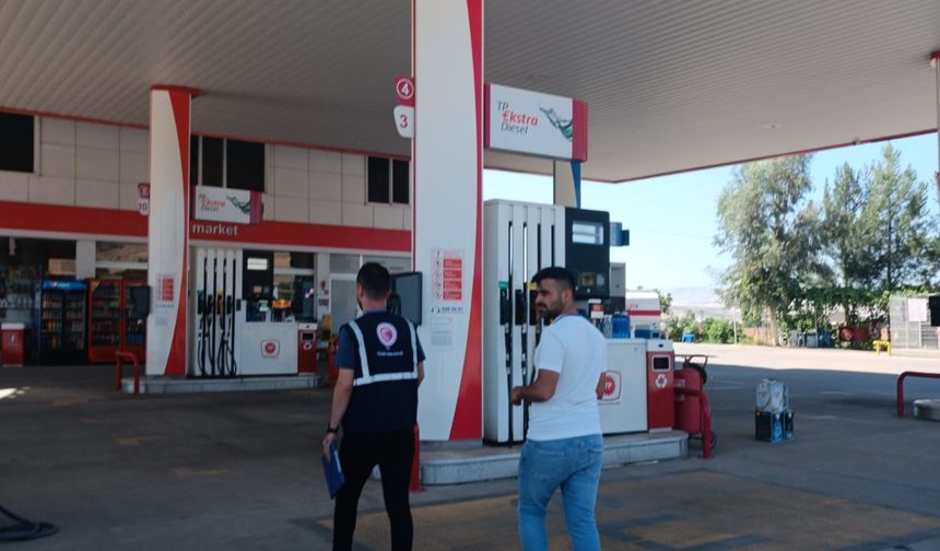 16 Akaryakıt İstasyonuna Etiket Cezası!