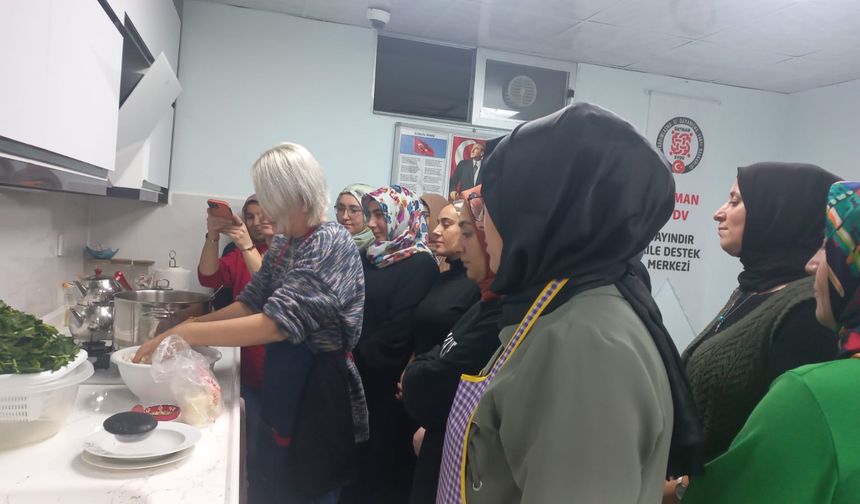 Batman’da Kadınlar Mutfakta Güçleniyor