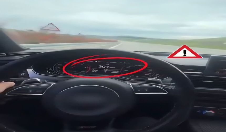 Sosyal medyada hız ihlalini kaydedip paylaşan sürücüye ceza