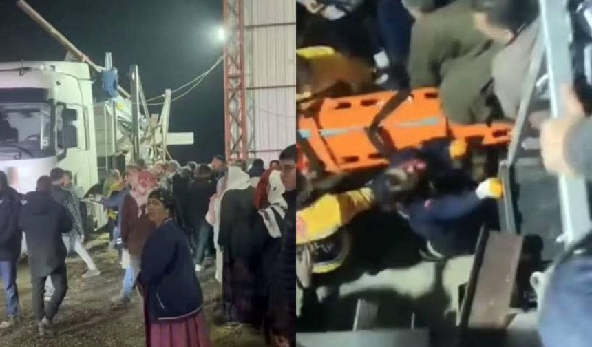 Mardin’de mısır kurutma silosu çöktü: Bir işçi öldü