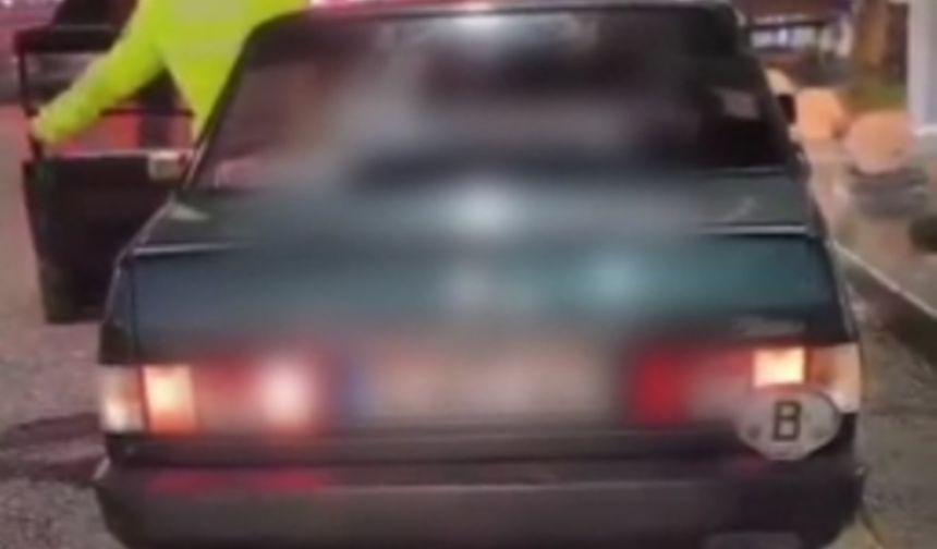 Abart Egzoz Denetiminde 5 Araç Sürücüsüne Ceza Kesildi