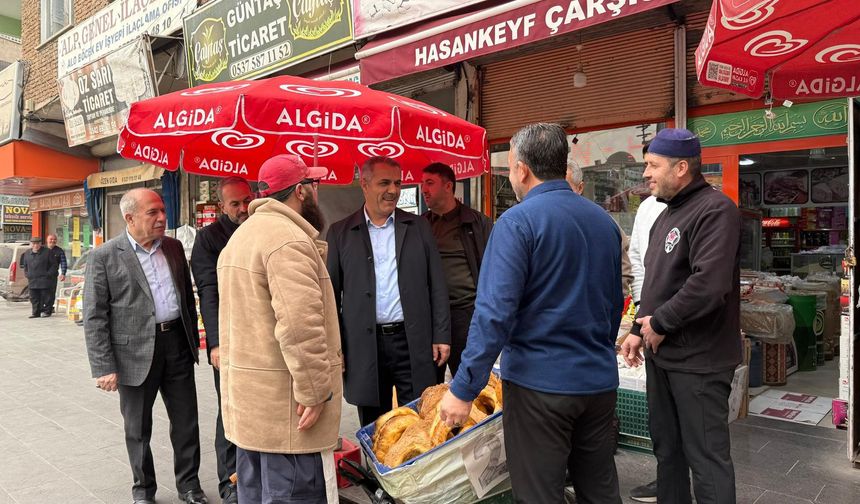 Başkan Şansi’den Esnaf Çıkarması: Sorunlar Yerinde Dinlendi
