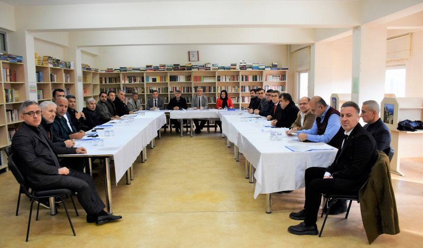 Mesleki Eğitimi Değerlendirme Toplantısı Gerçekleştirildi