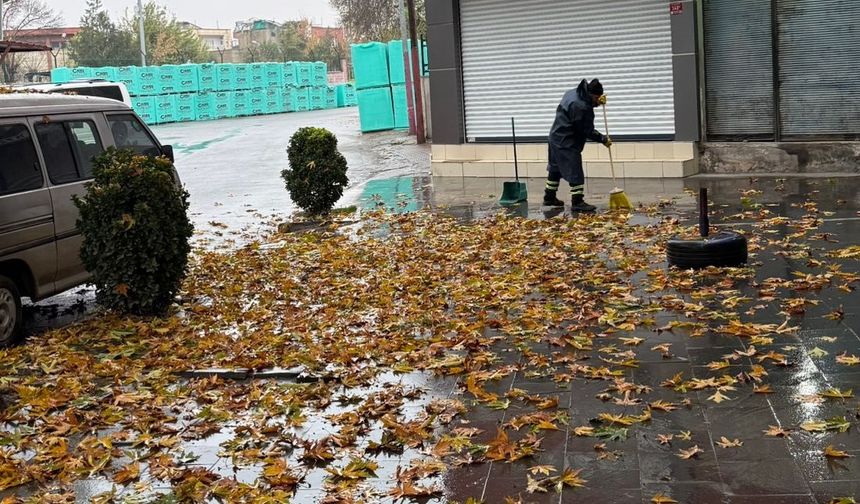 Batman Belediyesi Yağış Alarmında