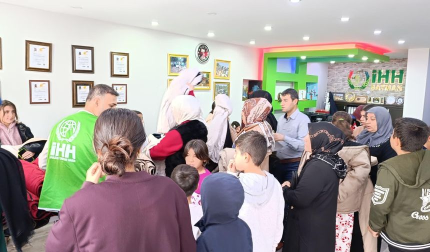 Batman İHH 540 Çocuğu Isıttı