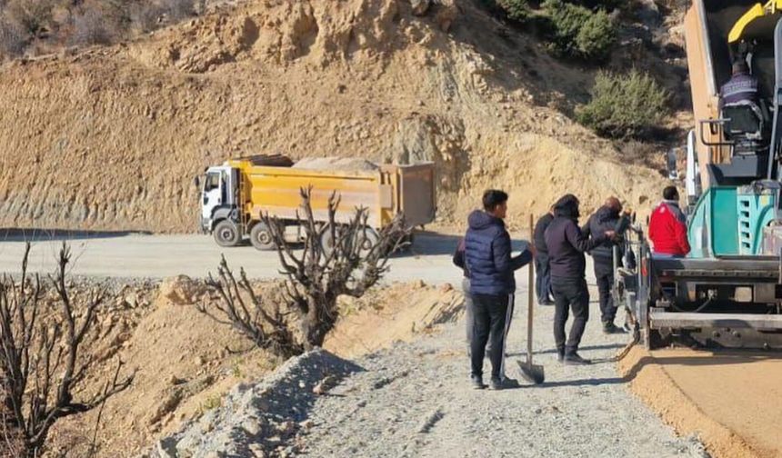 İlçede Altyapı ve Ulaşım Seferberliği