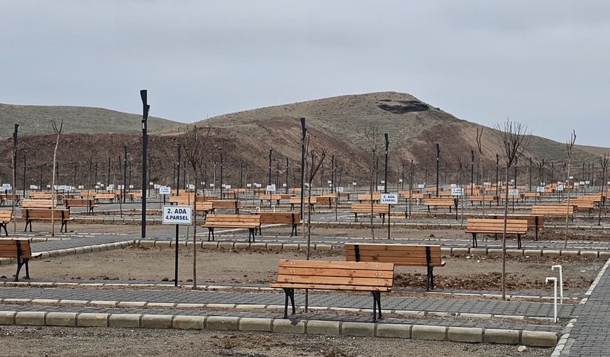 Batman’da Aile Mezarlığı Hizmete Başladı