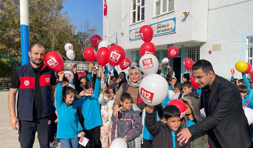 Acil Çağrı Merkezi’nden Eğlenceli Eğitim