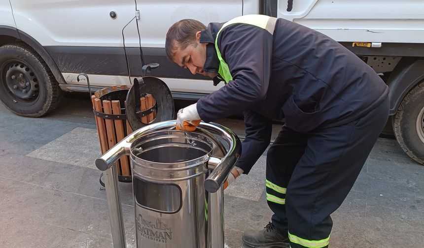 Şehre 32 Yeni Çöp Kovası