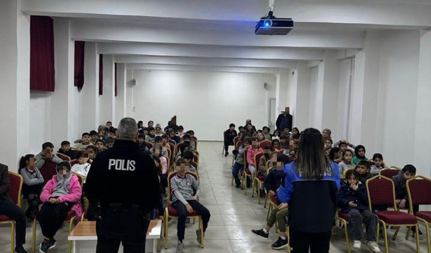 Batman’da İlkokul Öğrencilerine Güvenli Yaşam Eğitimi