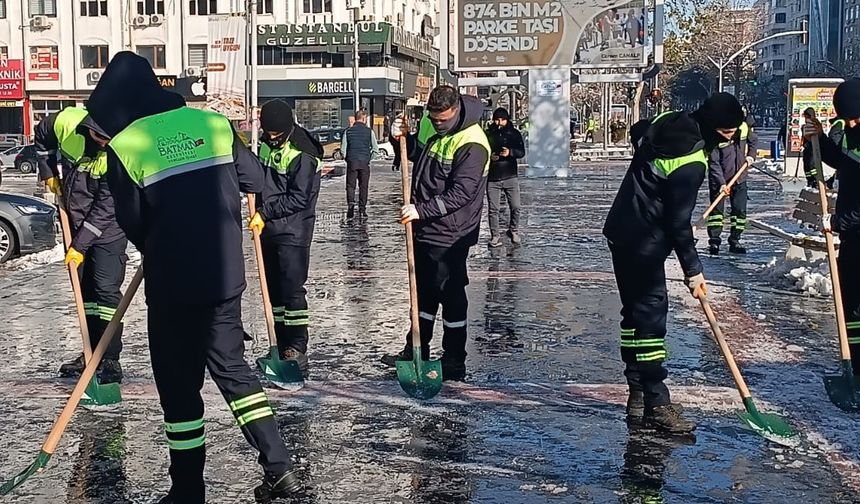 Batman’da Buzlanmaya Karşı Seferberlik