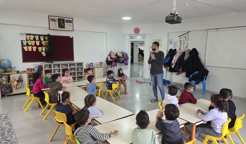 Çocuk Akademisi Projesi Kapsamında Miniklere Sağlıklı Yaşam Eğitimi