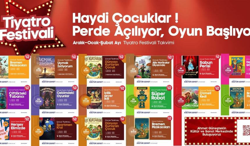 BATMAN’DA SÖMESTR TATİLİNDE 'ÇOCUK TİYATRO FESTİVALİ' BAŞLIYOR