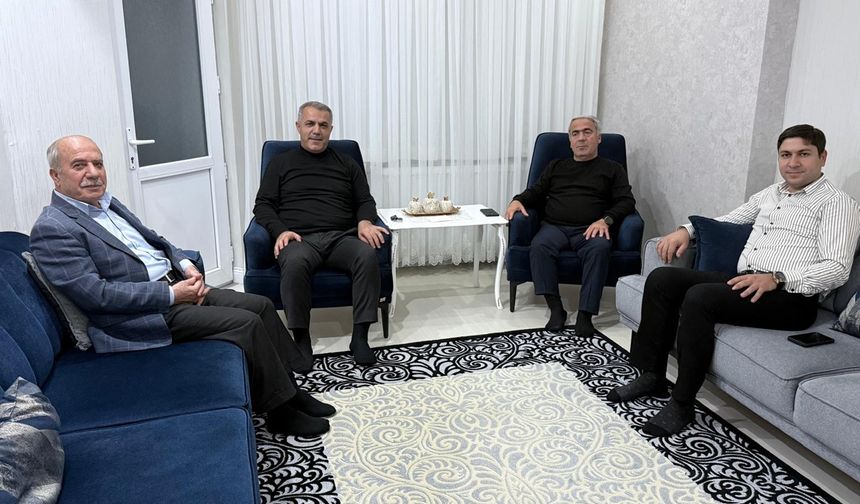 AK Parti İl Başkanı Şansi, Diyaettin Uçar’ı ziyaret etti