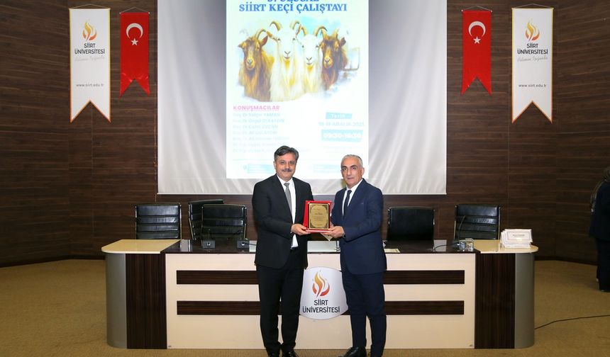 Siirt Üniversitesi’nde 3. Ulusal Siirt Keçi Çalıştayı düzenlendi