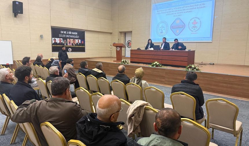 Batman Cezaevleri İçin İnsan Hakları Alarmı