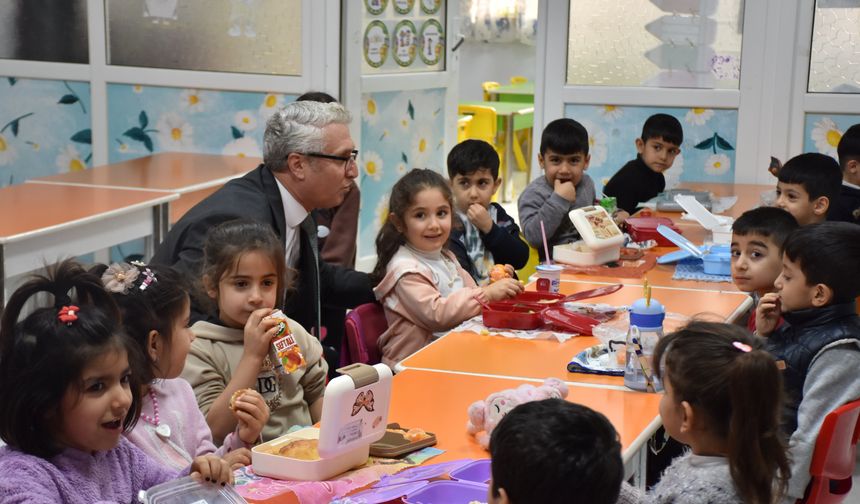 İl Müdürü Ciğer’den Miniklerle Renkli Anlar