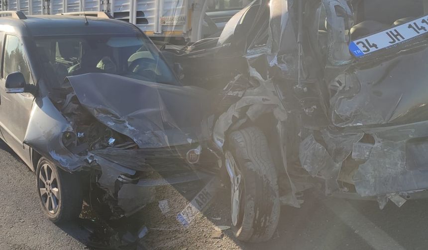 Batman’da maddi hasarlı kaza