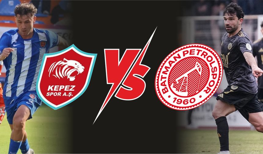 Kepezspor-Batman Petrolspor maçı hangi Kanalda, saat kaçta?
