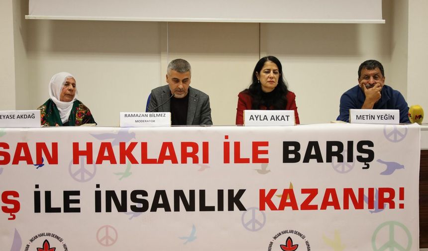 Batman’da Barış Paneli: Demokratik Çözüm Mümkün’ Mesajı Verildi