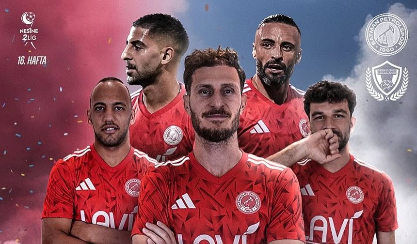 Haftanın Maçı: Batman Petrolspor-Sincan Belediyesi Ankaraspor canlı yayınlanacak