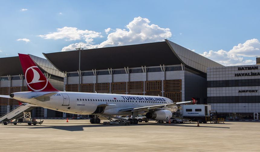 Batman Havalimanı’nda 11 Ayda 672 Bin Yolcu
