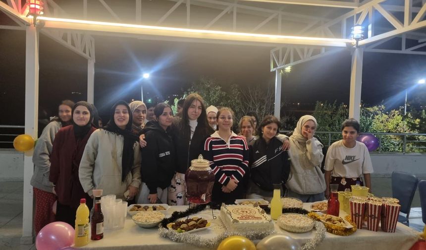 Yurt Öğrencilerine Ders Arasında Eğlence ve Keyif