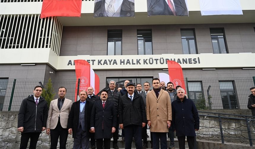 Ahmet Kaya Halk Kütüphanesi Açılış İçin Gün Sayıyor