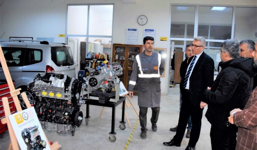 ANKA İHA Motoru Batman’daki Meslek Lisesinde