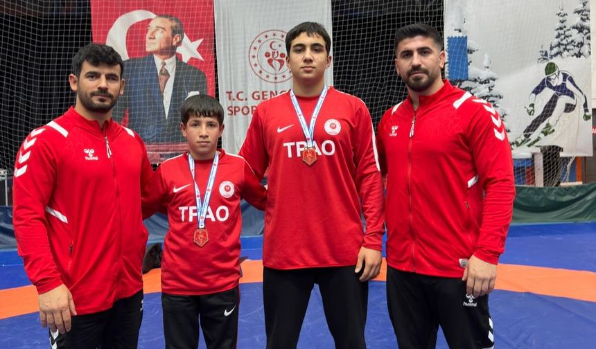 Batman Petrolspor’dan Güreşte Büyük Başarı