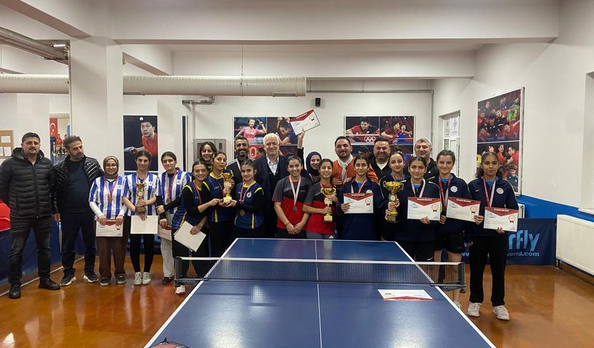 Batman Spor Lisesi’nden Masa Tenisinde Tarihi Başarı