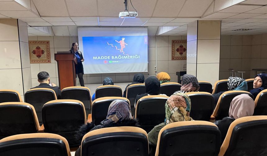 Batman’da Gençlere Bağımlılıkla Mücadele Eğitimi