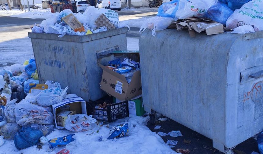 Batman’da Kar Gitti, Çöpler Kaldı