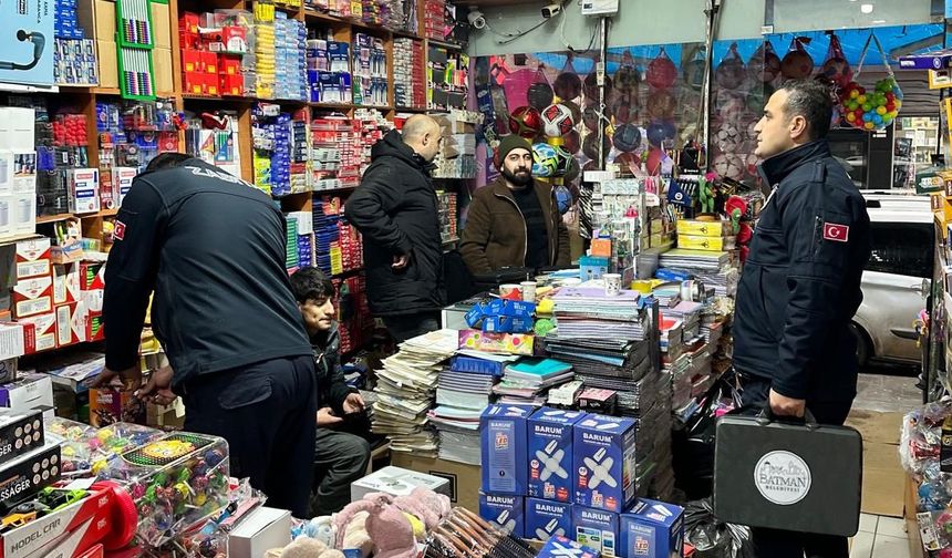 Batman’da Piroteknik Alarmı: 47 İş Yeri Mercek Altına Alındı