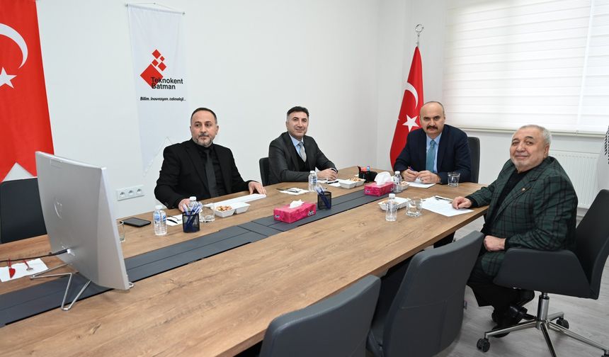 Batman’ın Geleceği Teknokent’te Masaya Yatırıldı
