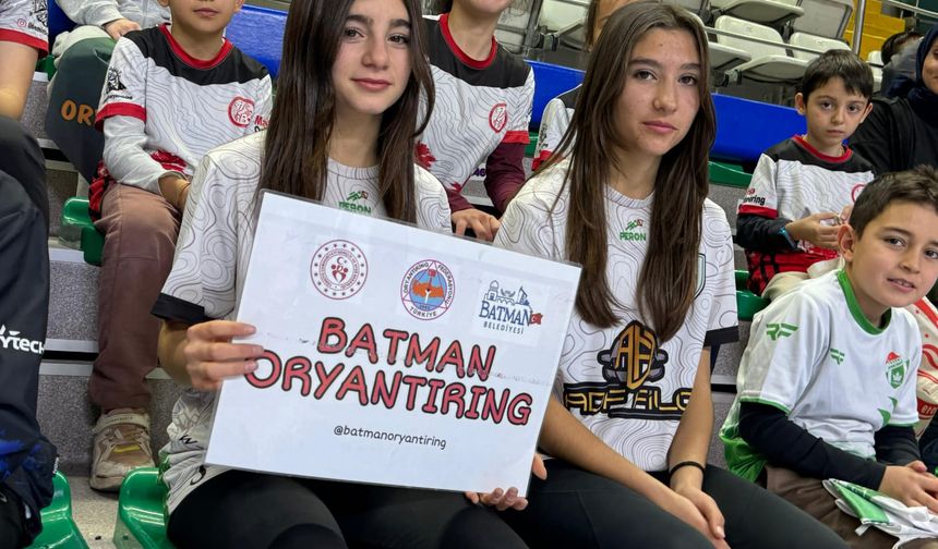 Batmanlı Oryantiringciler Türkiye’yi Fethetti