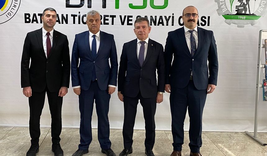 Bölge Müdürü Şanverdi’den BATSO’ya Ziyaret
