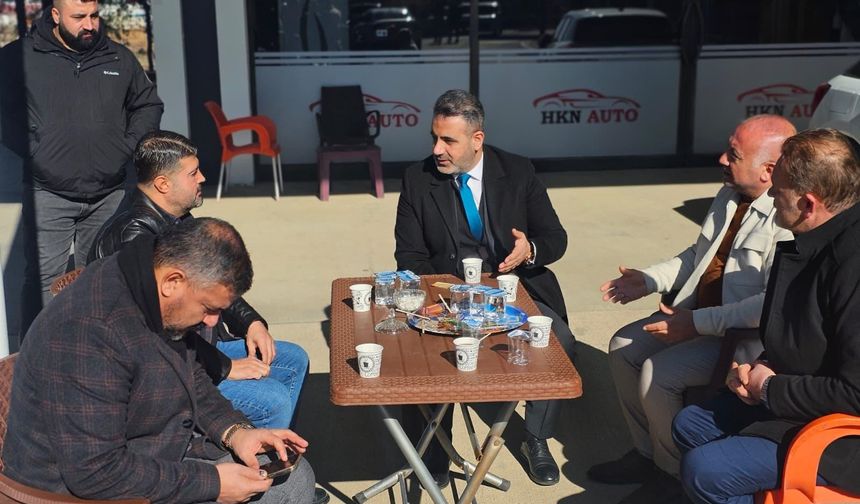 Çetin’den Esnafa ‘Birlikte Üreteceğiz’ Mesajı”