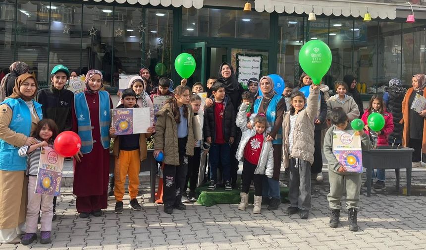 Diyanet Gönüllülerinden Minik Yüreklere Büyük Dokunuş