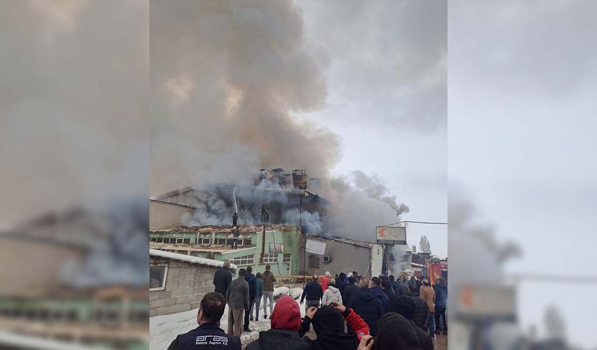 Kereste fabrikasında patlama: 5 yaralı