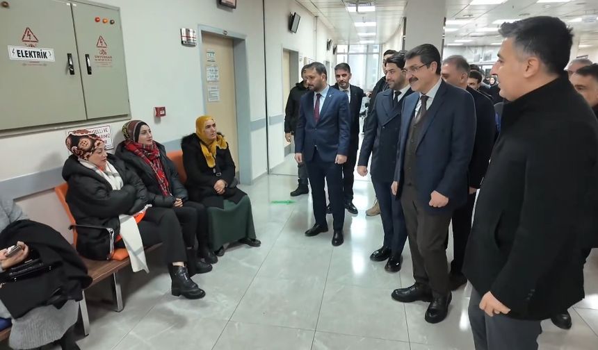 Nasıroğlu’ndan Ağız ve Diş Sağlığı Hastanesine Ziyaret