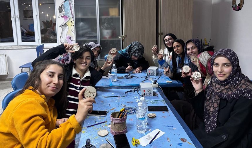 Öğrenciler Sanatla Stresi Geride Bıraktı