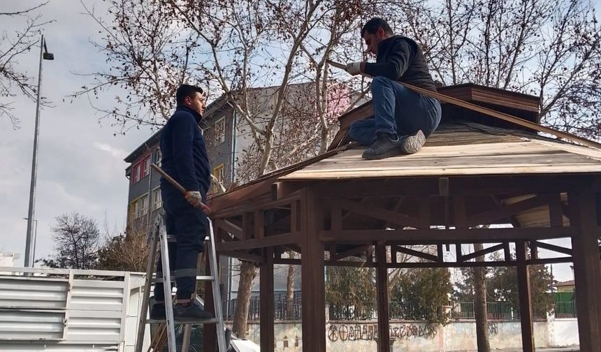 Park Ve Bahçelerde Kış Aylarında Kesintisiz Çalışma