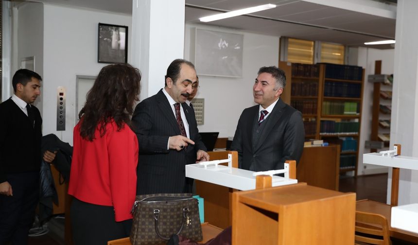 Rektör Demir, Türk Tarih Kurumu Başkanı Prof. Dr. Özgen’i Ziyaret Etti