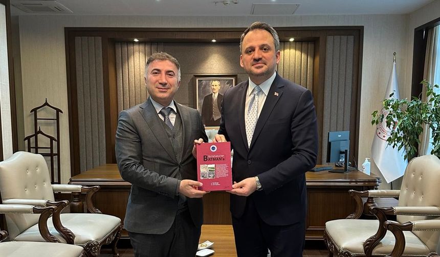 Rektör Demir’den Bakan Yardımcısı Dr. Enes Eminoğlu’na ziyaret