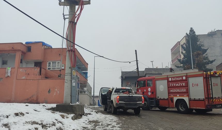 Trafo Bomba Gibi Patladı: İluh’ta Korku Dolu Anlar