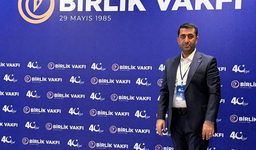 Tüzün, Birlik Vakfı 40. Yıl dönümü programındaydı