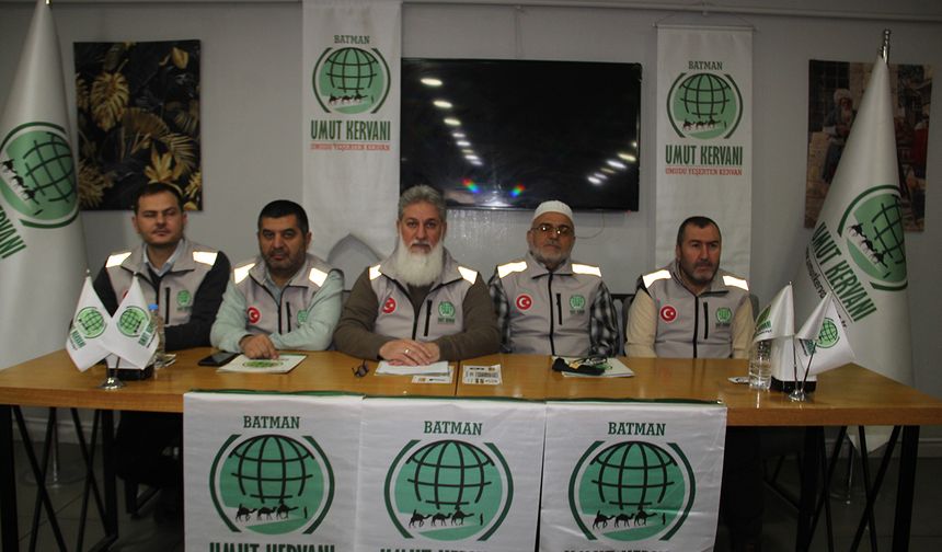 Umut Kervanı'ndan Suriye'ye yardım çağrısı